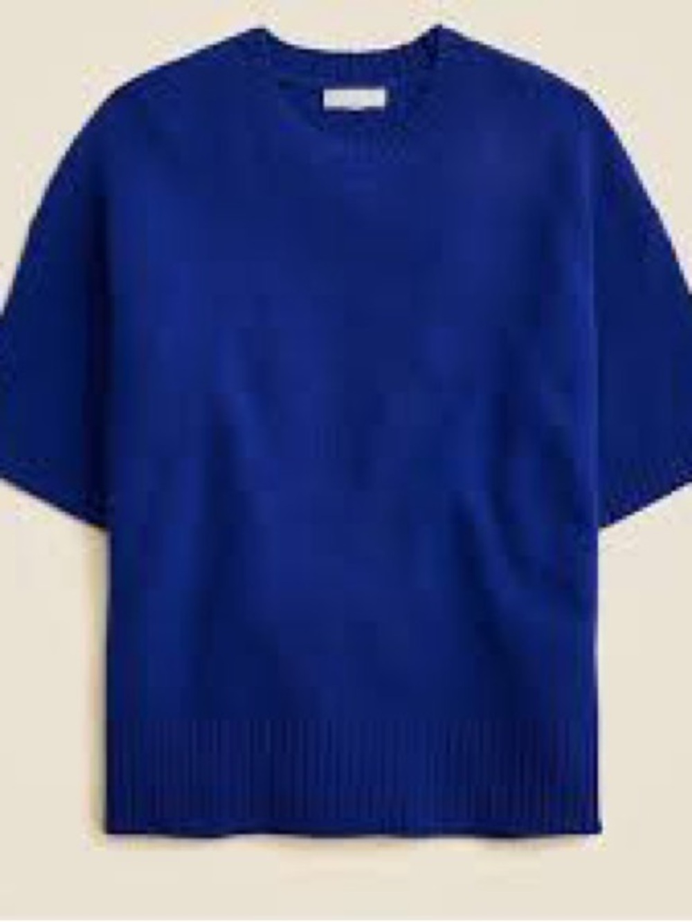 Oversized Sweater Tee Vintage Wool